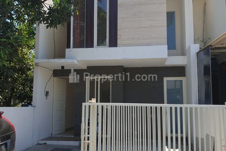 Dijual Rumah Rungkut Asri Tengah Surabaya Timur - Modern 2 Lantai BONUS 3 Unit AC, Tandon Air STRATEGIS Dekat TRANS Mart Rungkut