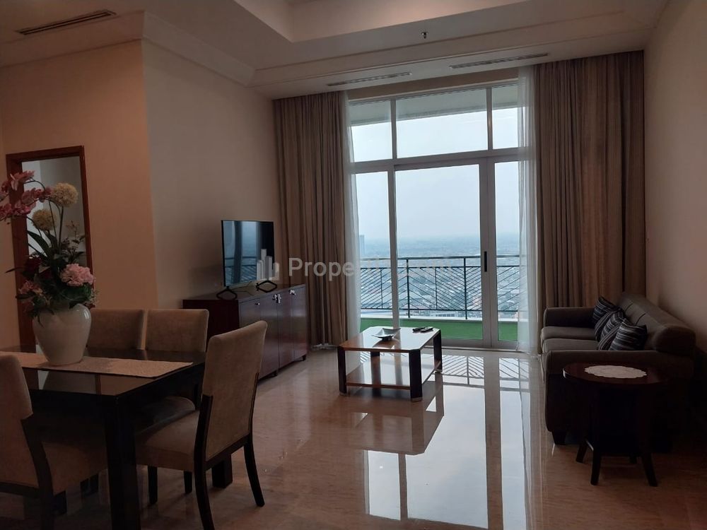For Rent Apartment The Pakubuwono Residence Best Price - 2+1BR Fully Furnished
