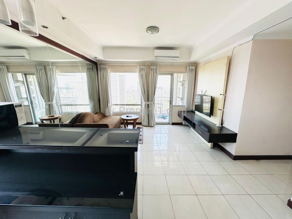 Jual Apartemen Sudirman Park 3+1 BR Fully Furnished, Dekat Citywalk Sudirman, LSPR, Gedung Sahid Sudirman Center, dan Stasiun MRT Setiabudi