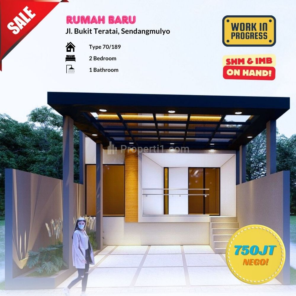 Jual Rumah Baru Sendang Mulyo Semarang