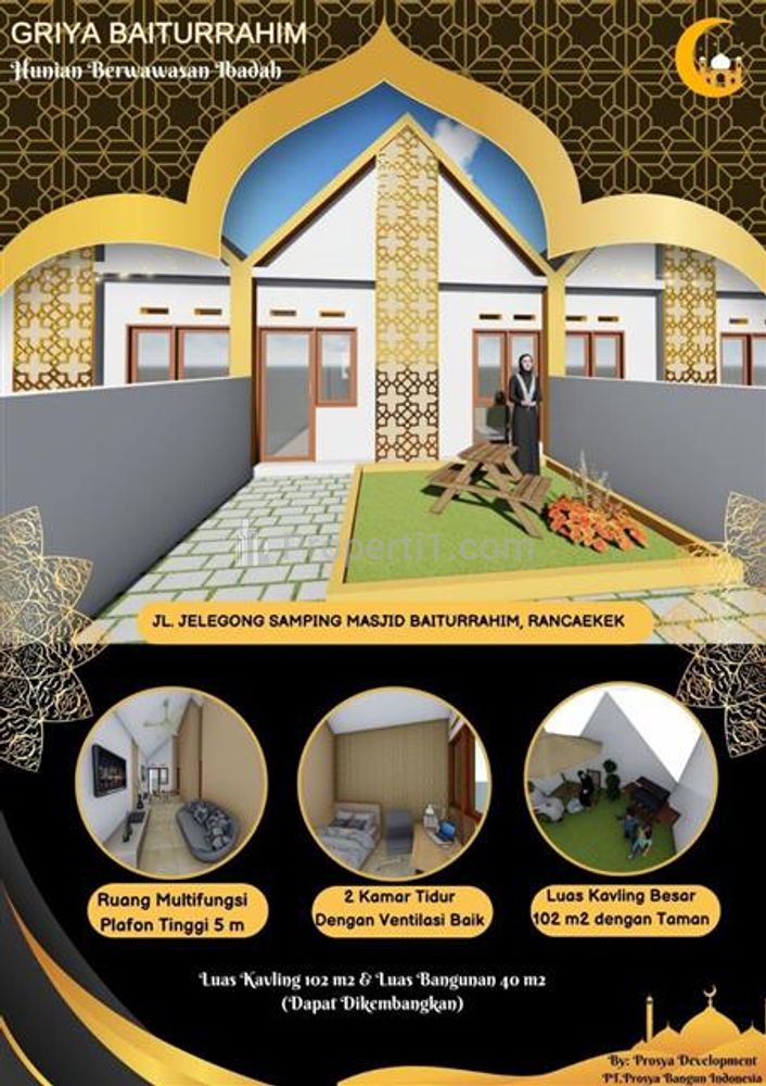 Dipasarkan Hunian Eksklusif Hanya 6 Unit Harga Termurah Tanah Luas Strategis Dekat ke Jalan Raya Rancaekek Bandung Garut
