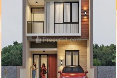 Dijual Rumah Mulyosari Utara Surabaya Timur - Baru Modern 2 Lantai Dekat ITS Pakuwon City, Unair, Galaxy Mall