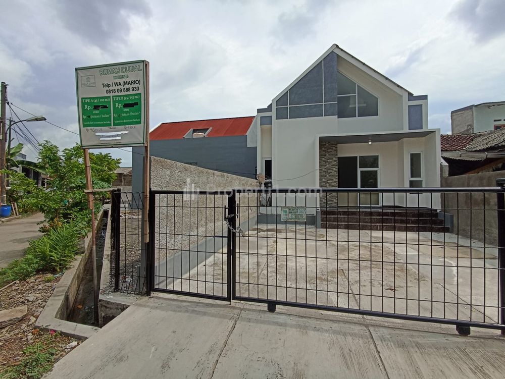 Tampak Depan Rumah Type A