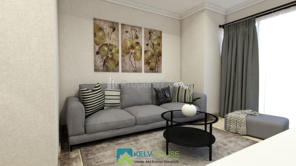 Jual Apartemen 2+1 BR Modern Furnished di Kedoya Elok Jakarta Barat