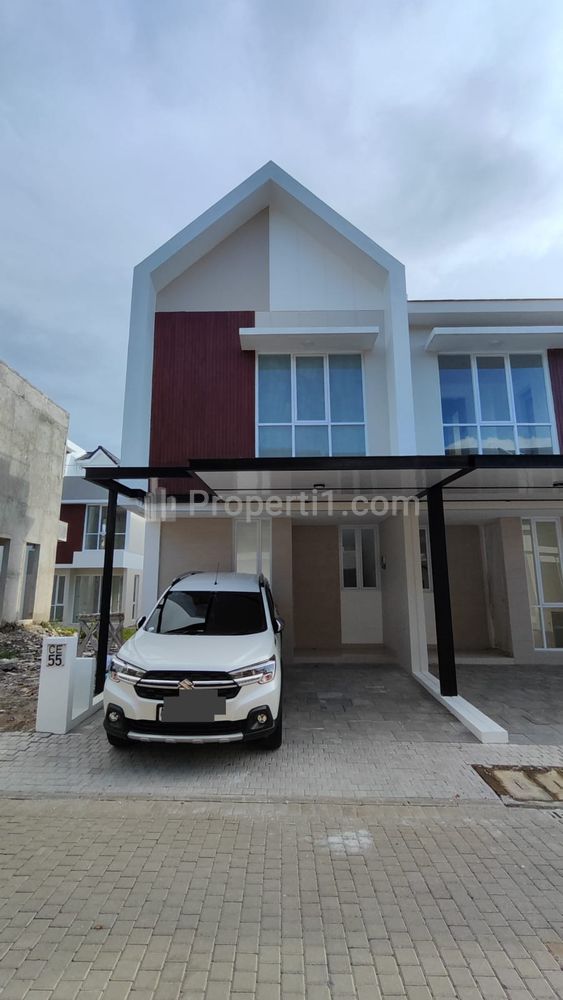 Sewa Rumah Baru Hoek Cluster Duo di Talaga Bestari Tangerang