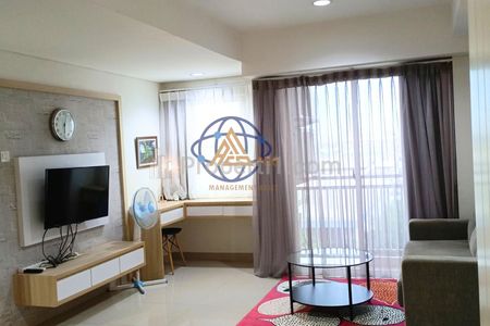 For Rent Apartment Trivium Terrace Lippo Cikarang Bekasi – 1BR Full Furnished & Good Condition –  Ready to Move