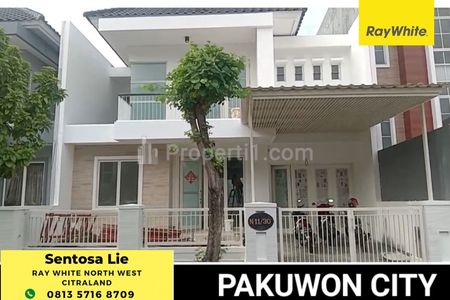 Dijual Rumah Pakuwon City Cluster San Antonio - Surabaya Timur dekat East Coast Mall