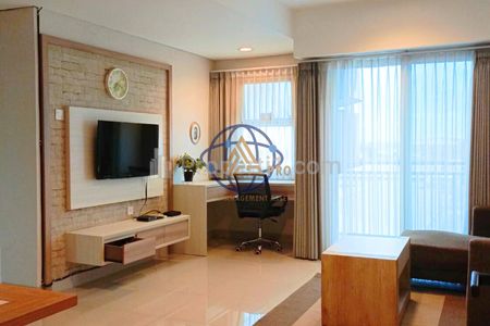 For Rent Apartement Trivium Terrace Lippo Cikarang Bekasi – 1BR Full Furnished & Good Condition –  Ready to move