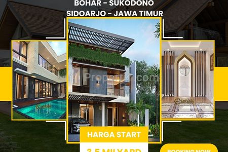 Jual Rumah Baru Bohar On Progress di Sidoarjo Jawa Timur