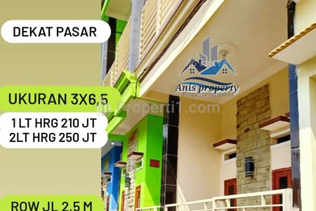 Jual Rumah Baru dekat Pasar, Lokasi di Jl. Gersikan Tambaksari Surabaya