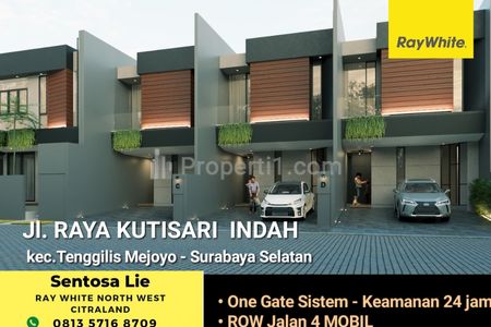 Rumah Raya Kutisari Indah Surabaya Selatan 