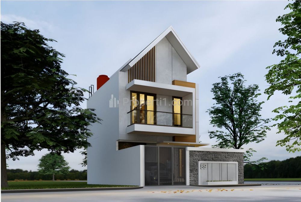 Dijual Rumah Baru Elegan Eksklusif Minimalis di Blok Terdepan Perumahan Kavling AURI Jatiluhur, Jatiasih, Bekasi