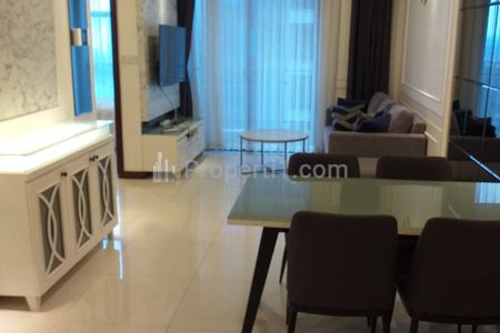 For Rent Casa Grande Apartment Phase 2 Connecting to Kota Kasablanka Mall - 2+1 BR Fully Furnished