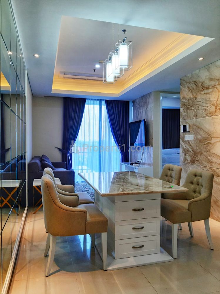 Sewa Apartemen Casa Grande Phase 2 Dekat Mall Kota Kasablanka - 2+1 BR Fully Furnished