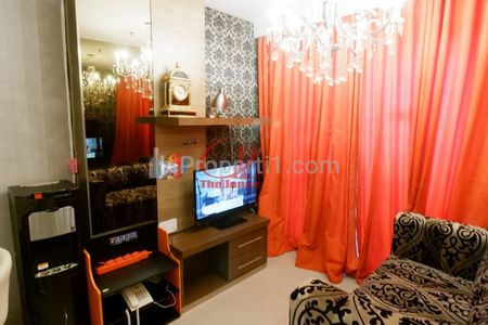 Jual Apartemen Cosmo Terrace Thamrin City 2 BR Fully Furnished, Dekat Grand Indonesia dan Plaza Indonesia