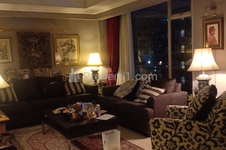 Dijual Istana Sahid Apartment Jakarta Selatan 3+1 Bedrooms – Clean and Comfortable Unit