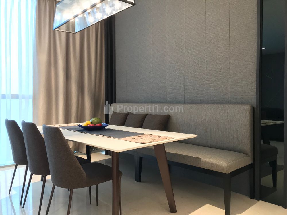For Rent Apartemen Casa Domaine, Tanah Abang, Jakarta Pusat - 2+1 BR Fully Furnished