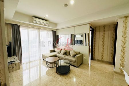 For Rent Apartemen Menteng Park Cikini Tower Emerald Low Floor - 3 Bedrooms Fully Furnished & Good Unit