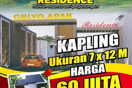 Dijual Tanah Kavling Murah di Gunung Kidul Yogyakarta Dekat Tempat Wisata HeHa Sky View, Bukit Bintang, Wisata Gunung Api Purba, Taman Bunga Amarilis