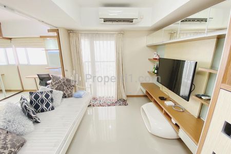 Dijual Modern Furnished Apartment at The Wave Strategic Location in South Jakarta – Studio Full Furnished and Good Condition