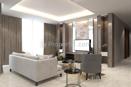 Good Unit Best Price For Rent Apartment The Elements at Kuningan - 3+1 BR Fully Furnished