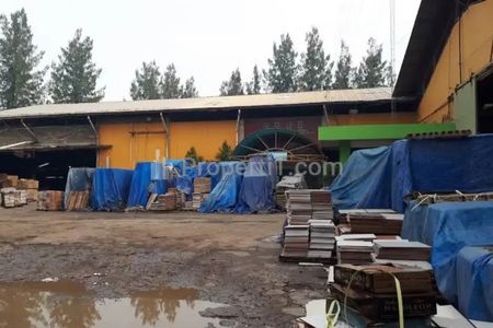 Jual Bekas Pabrik Siap Pakai di Wanaherang Kabupaten Bogor