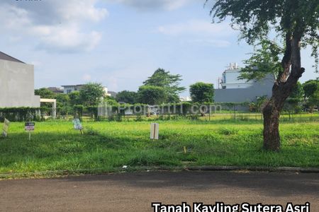 Jual Tanah Kavling di Sutera Asri, Alam Sutera - Tangerang Selatan