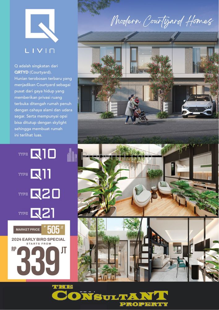 Launching Soon Jual Rumah Park Serpong Zen Series Start 339 Juta, Legok, Tangerang