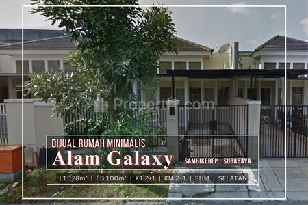 Jual Rumah Minimalis di Alam Galaxy Surabaya