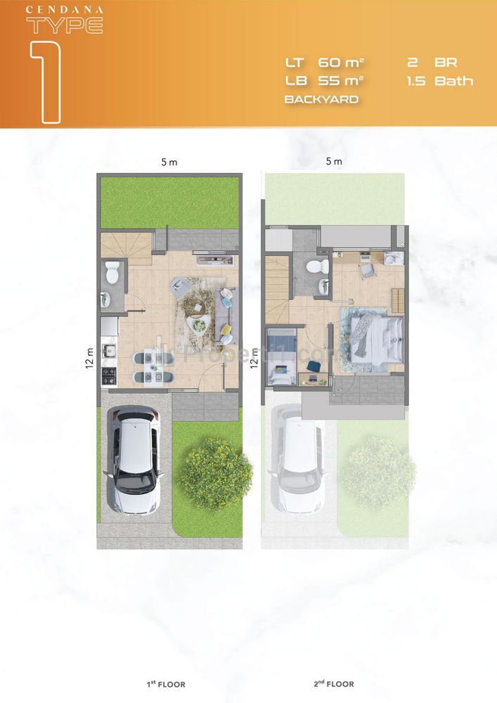 Jual Rumah Murah Cendana Livin Park Serpong, Tangerang