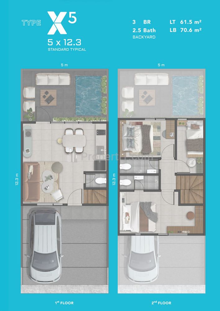 Sale Cluster XYZ Livin Zen Series Park Serpong, Tangerang