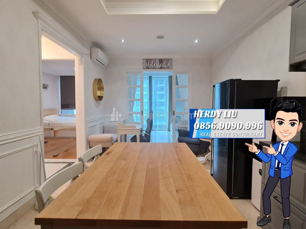Dijual Cepat Apartemen Residence 8 Senopati SCBD Type 2 BR 94m2 Fully Furnished