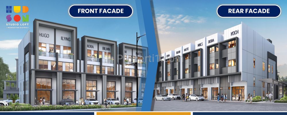 Hudson Studio Loft Jual Ruko Hadap Jalan di Gading Serpong Tangerang