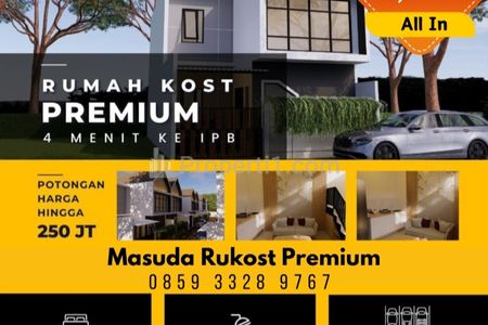 Dijual Rukost Premium Dekat Kampus IPB Bogor