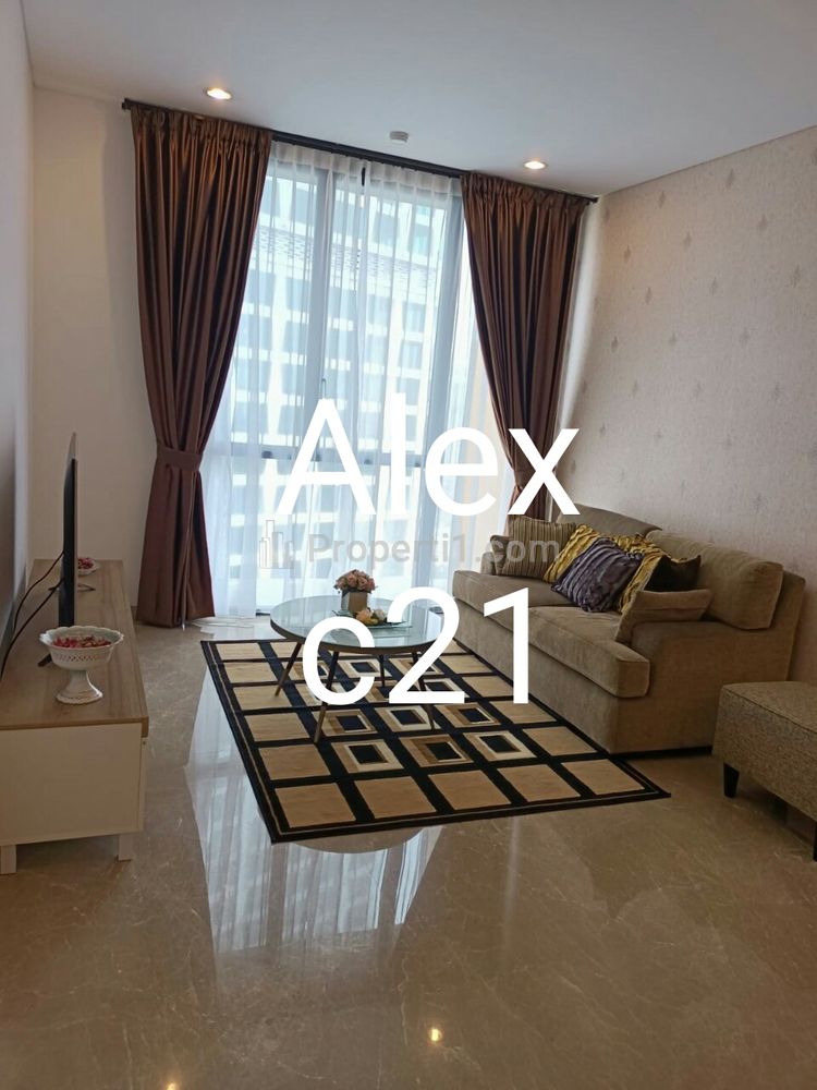For Rent Brand New Apartment Unit Izzara TB Simatupang Jakarta Selatan - 2 BR Fully Furnished