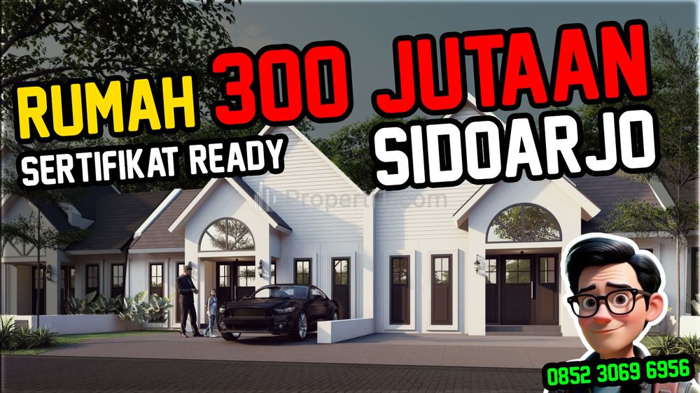 Rumah Dijual Murah di Sidoarjo, Harga 300 Jutaan