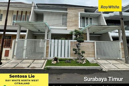 Dijual Rumah Semi Furnished di Dharmahusada Indah Utara Surabaya Timur Modern Mewah dekat Galaxy Mall, Unair, ITS