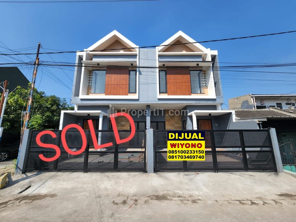 Jual Rumah Sidoarjo di Wisma Tropodo Dekat Sekolah dan Tempat Ibadah