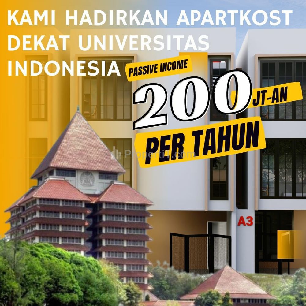 Dijual Kos-Kosan Khusus Putri 10 Kamar Dekat Universitas Indonesia Depok, Gerbang Tol Kukusan, Super Indo Express Beji Depok
