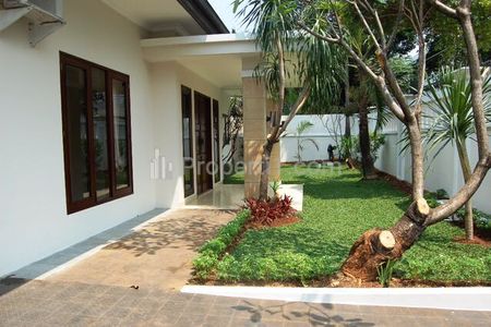 House for Rent at Kemang Timur Nice Garden Big Veranda