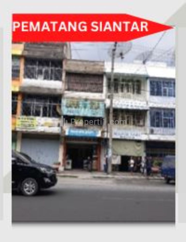 Jual Ruko 3 Lantai di Jl. Sutomo Siantar Timur Pematang Siantar Harga di Bawah 3M