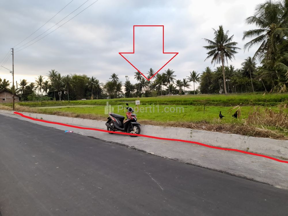 Dijual Tanah Murah Butuh Uang di Borobudur Magelang - Luas 345m2, SHM, Bisa untuk Hunian/Komersial atau Villa