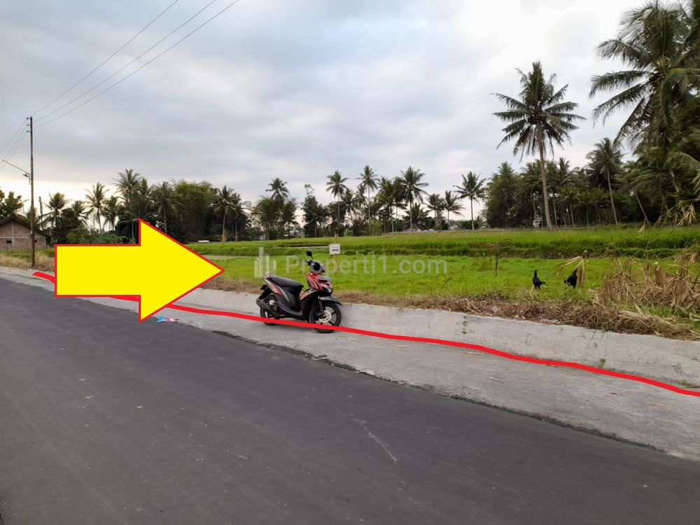 Dijual Tanah Murah Butuh Uang di Borobudur Magelang - Luas 345m2, SHM, Bisa untuk Hunian/Komersial atau Villa