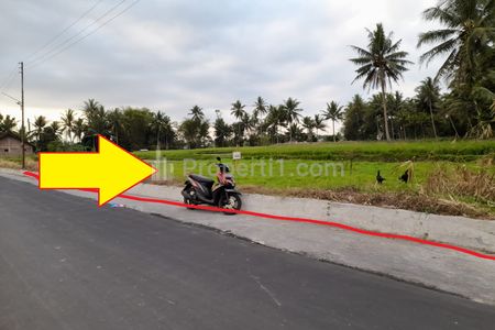 Dijual Tanah Murah Butuh Uang di Borobudur Magelang - Luas 345m2, SHM, Bisa untuk Hunian/Komersial atau Villa