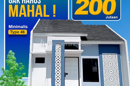 Dijual Rumah Syariah Madiun, 2 Menit ke SMAN 1 Geger, Legalitas SHM