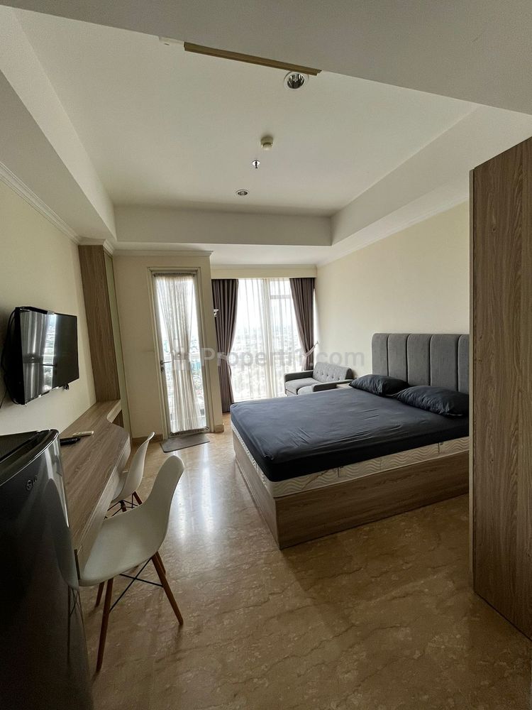 Sewa Apartemen Menteng Park Tipe Studio Full Furnished, Dekat Taman Ismail Marzuki, RSCM, Bunda Hospital, dan Kampus UI Salemba