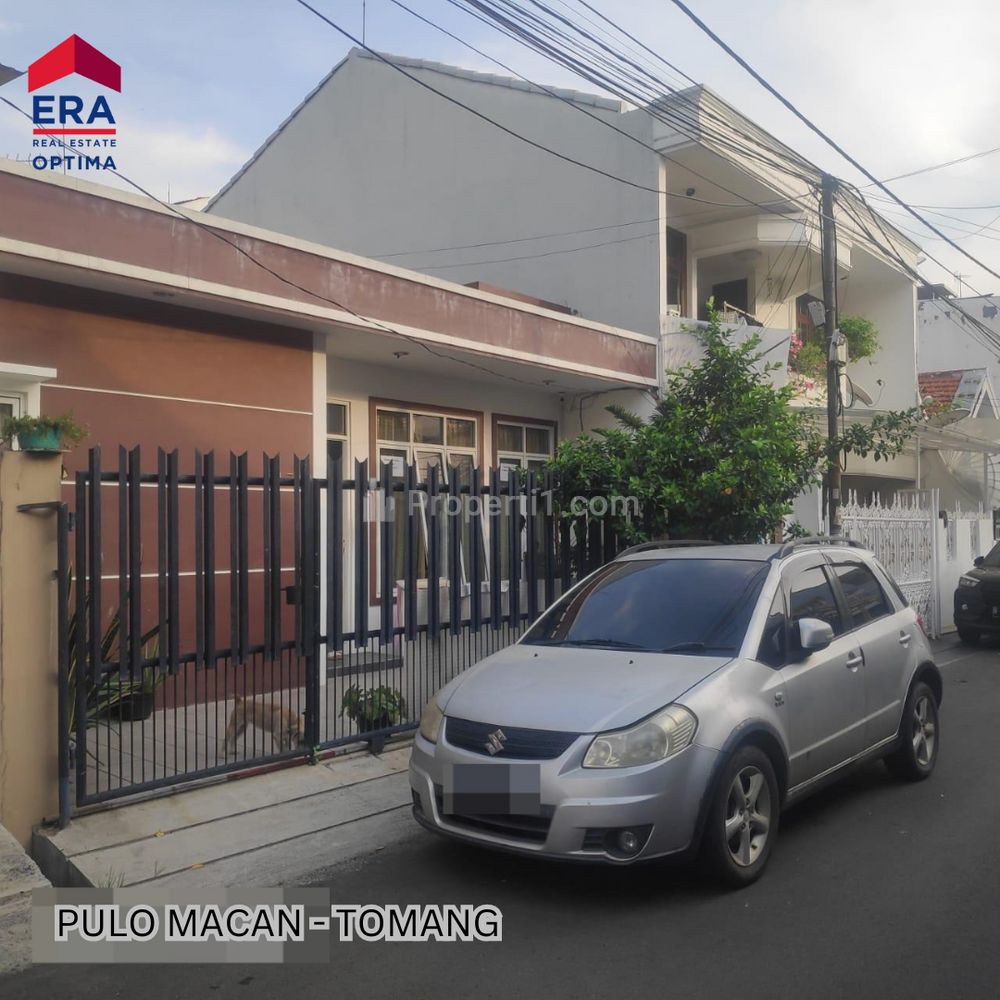 Jual Rumah di Pulo Macan Tomang, Grogol Petamburan - Jakarta Barat