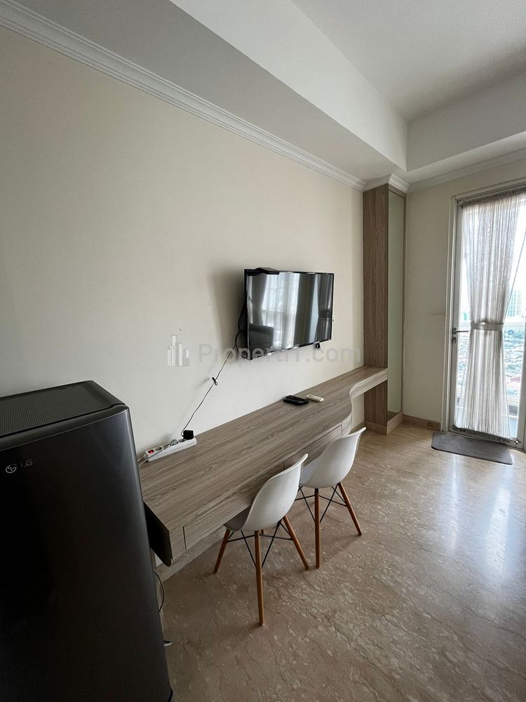 Sewa Apartemen Menteng Park Tipe Studio Full Furnished, Dekat Taman Ismail Marzuki, RSCM, Bunda Hospital, dan Kampus UI Salemba