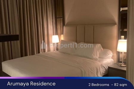 Sewa Apartemen Arumaya Residence 2+1 Bedroom Fully Furnished - TB Simatupang Jakarta Selatan