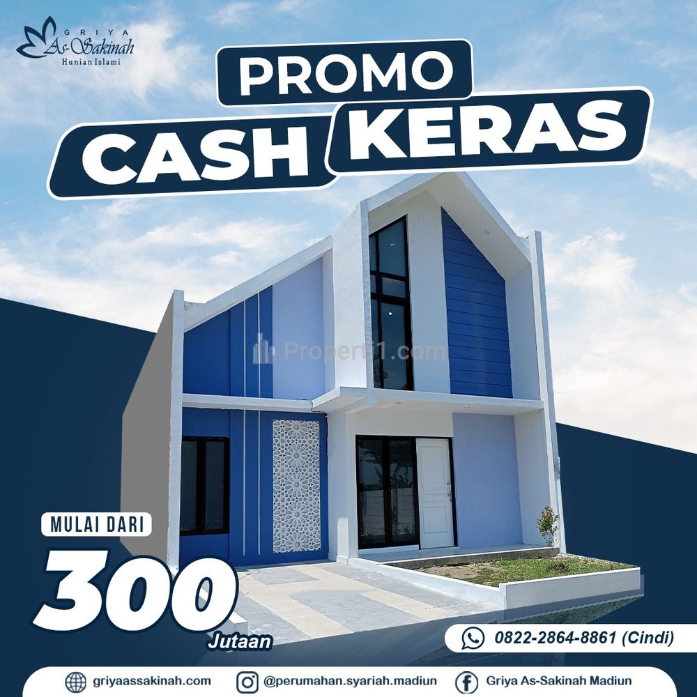 Dijual Rumah 2 Menit ke SMAN 1 Geger Madiun - Legalitas SHM